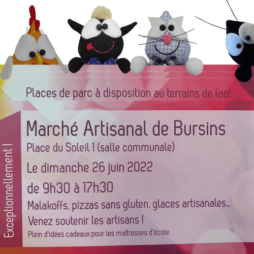 Marché de Bursins 2022.