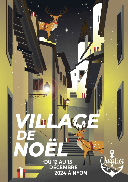 Village de Noel, Nyon 2024.