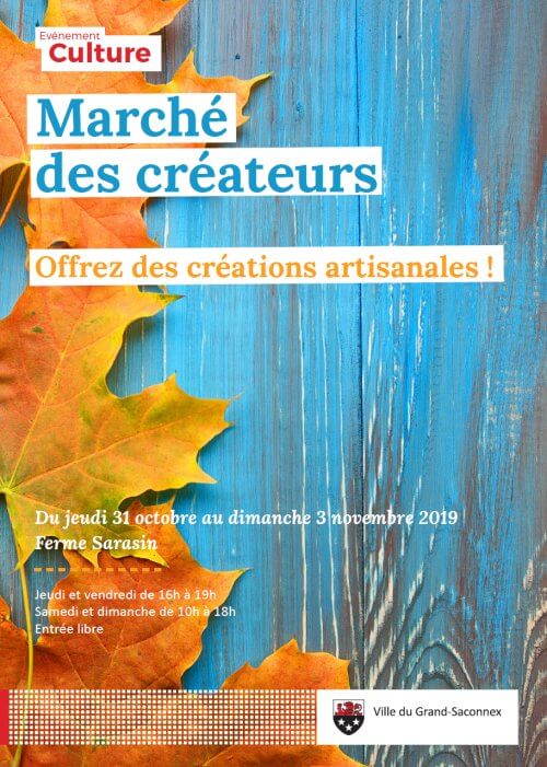 Marché des créateurs 2019 - Ferme Sarasin