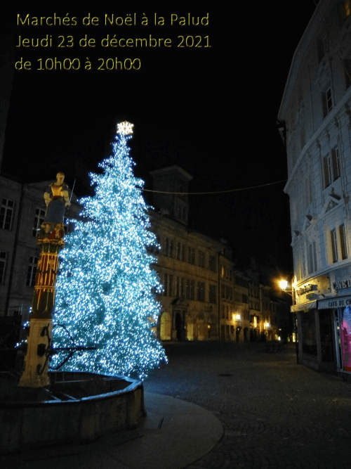 Marché de Noel à la Palud 2021.