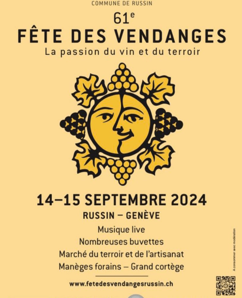 Fête des Vendanges de Russin 2024.